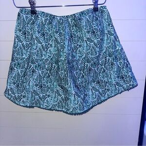 Anthropologie Cecilia Pettersson Leaf Print Women's top size Small